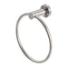 Nero Mecca Hand Towel Ring - Brushed Nickel-NR1980BN-blue-leaf-bathware