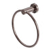 Nero Mecca Hand Towel Ring - Brushed Bronze-NR1980BZ-blue-leaf-bathware