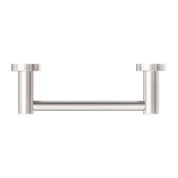 Nero Mecca Hand Towel Rail - Brushed Nickel-NR1980aBN-blue-leaf-bathware