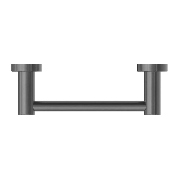 Nero Mecca Hand Towel Rail - Gun Metal-NR1980aGM-blue-leaf-bathware