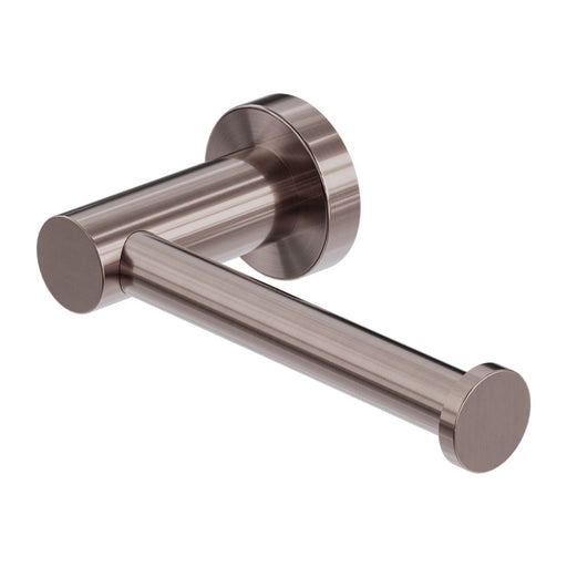 Nero Mecca Toilet Roll Holder - Brushed Bronze-NR1986BZ-blue-leaf-bathware