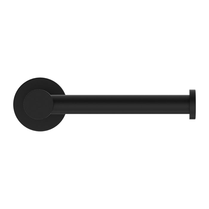 Nero Mecca Toilet Roll Holder - Matte Black-NR1986MB-blue-leaf-bathware
