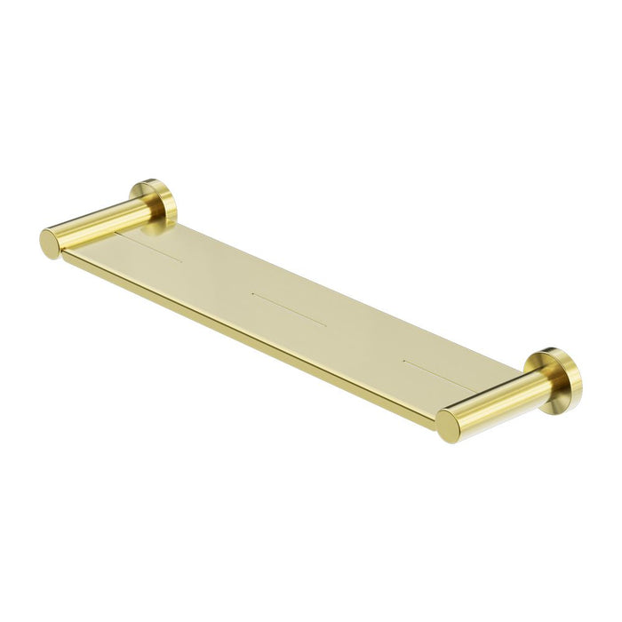 Nero Mecca Metal Shower Shelf - Brushed Gold-NR1987aBG-blue-leaf-bathware