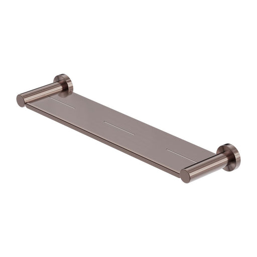 Nero Mecca Metal Shower Shelf - Brushed Bronze-NR1987aBZ-blue-leaf-bathware