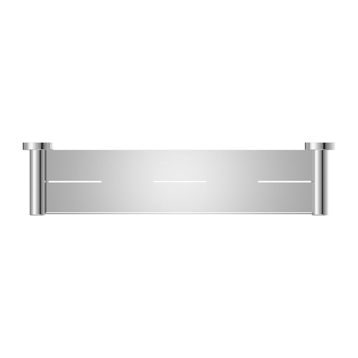 Nero Mecca Metal Shower Shelf - Chrome-NR1987aCH-blue-leaf-bathware