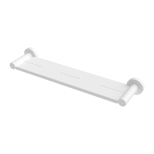 Nero Mecca Metal Shower Shelf - Matte White-NR1987aMW-blue-leaf-bathware