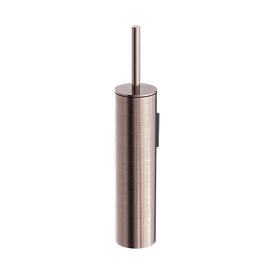 Nero Mecca Toilet Brush Holder - Brushed Bronze-NR1988BZ-blue-leaf-bathware