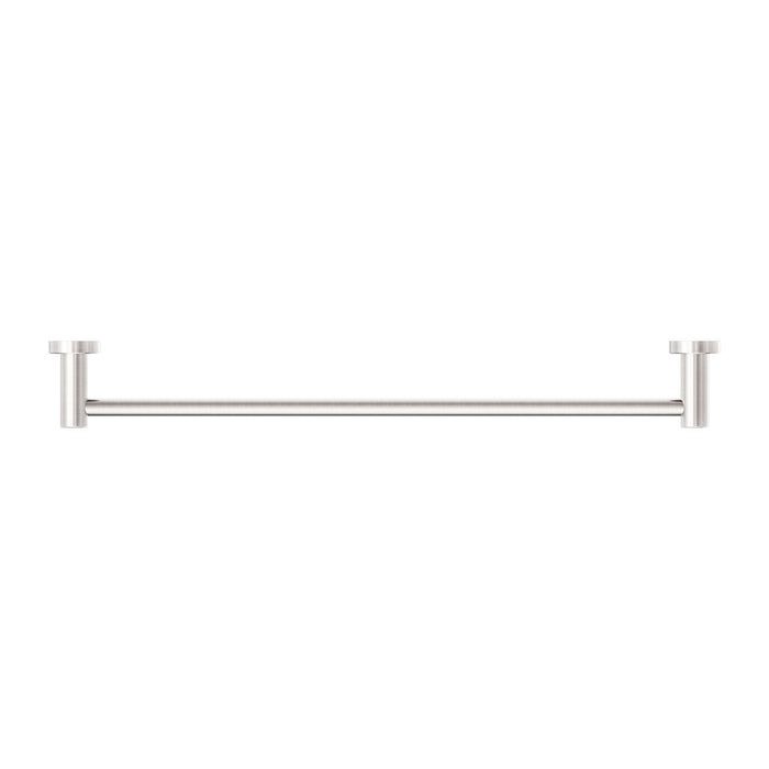 Nero Classic Single Towel Rail - Brushed Nickel-blue-leaf-bathware