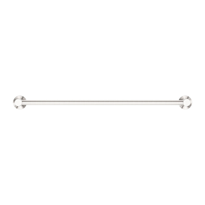 Nero Classic Double Towel Rail - Brushed Nickel-blue-leaf-bathware