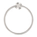 Nero Classic Hand Towel Ring - Brushed Nickel-NR2080BN-blue-leaf-bathware