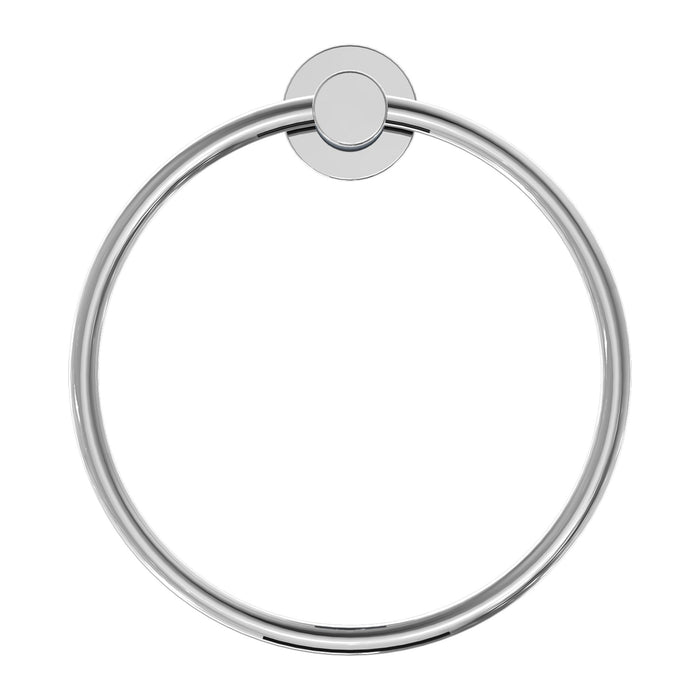 Nero Classic Hand Towel Ring - Chrome-NR2080CH-blue-leaf-bathware