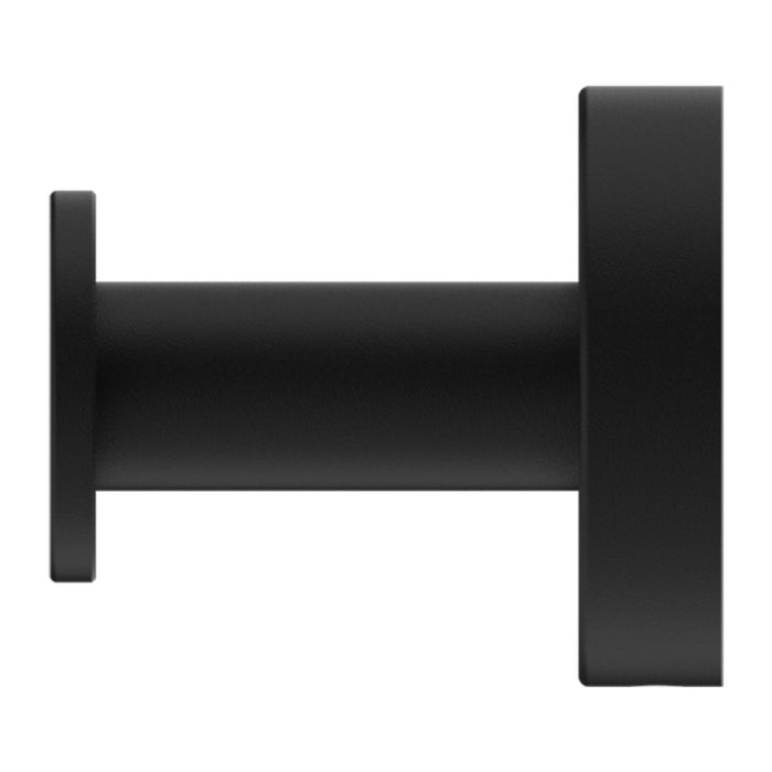 Nero Classic Robe Hook - Matte Black-NR2082MB-blue-leaf-bathware