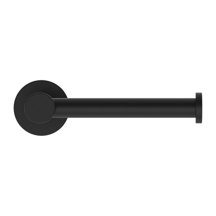Nero Classic Toilet Roll Holder - Matte Black-NR2086MB-blue-leaf-bathware