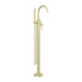 Nero Mecca Round Freestanding Mixer With Hand Shower - Brushed Gold-NR210903aBG-blue-leaf-bathware