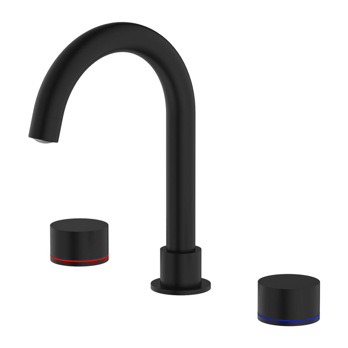 Nero Kara Basin Set - Matte Black-NR211701MB-blue-leaf-bathware