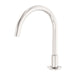 Nero Kara Hob Mount Bath Spout Only G1/2 Female Inlet - Brushed Nickel-NR211703bBN-blue-leaf-bathware