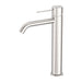 Nero Mecca Tall Basin Mixer - Brushed Nickel-NR221901aBN-blue-leaf-bathware