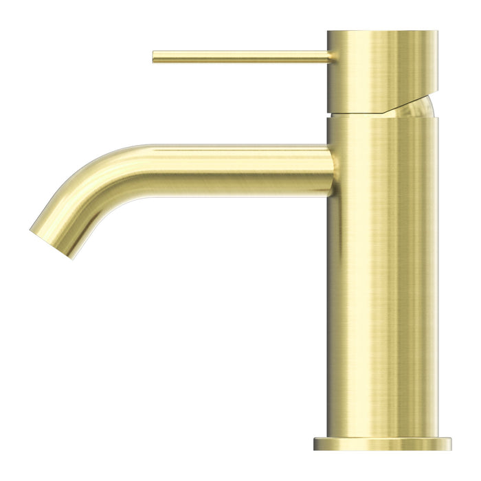 Nero Mecca Basin Mixer - Brushed Gold-NR221901BG-blue-leaf-bathware