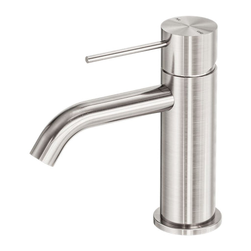 Nero Mecca Basin Mixer - Brushed Nickel-NR221901BN-blue-leaf-bathware