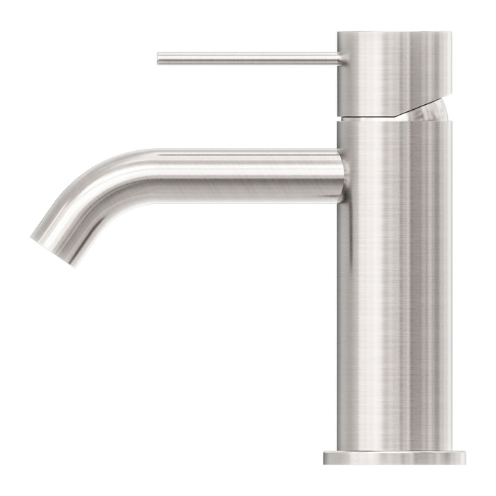 Nero Mecca Basin Mixer - Brushed Nickel-NR221901BN-blue-leaf-bathware