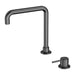 Nero Mecca Hob Basin Mixer Square Swivel Spout - Gun Metal-NR221901cGM-blue-leaf-bathware