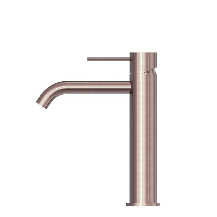 Nero Mecca Mid Tall Basin Mixer - Brushed Bronze-NR221901eBZ-blue-leaf-bathware