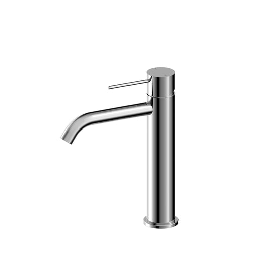 Nero Mecca Mid Tall Basin Mixer - Chrome-NR221901eCH-blue-leaf-bathware