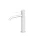 Nero Mecca Mid Tall Basin Mixer - Matte White-NR221901eMW-blue-leaf-bathware