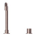 Nero Mecca Hob Basin Mixer Square Swivel Spout - Brushed Bronze-NR221901cBZ-blue-leaf-bathware