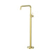 Nero Mecca Freestanding Bath Mixer Square Shape - Brushed Gold-NR221903BBG-blue-leaf-bathware