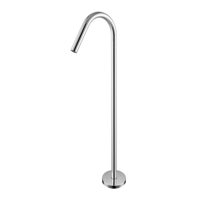 Nero Mecca Freestanding Bath Spout - Chrome-NR221903aCH-blue-leaf-bathware