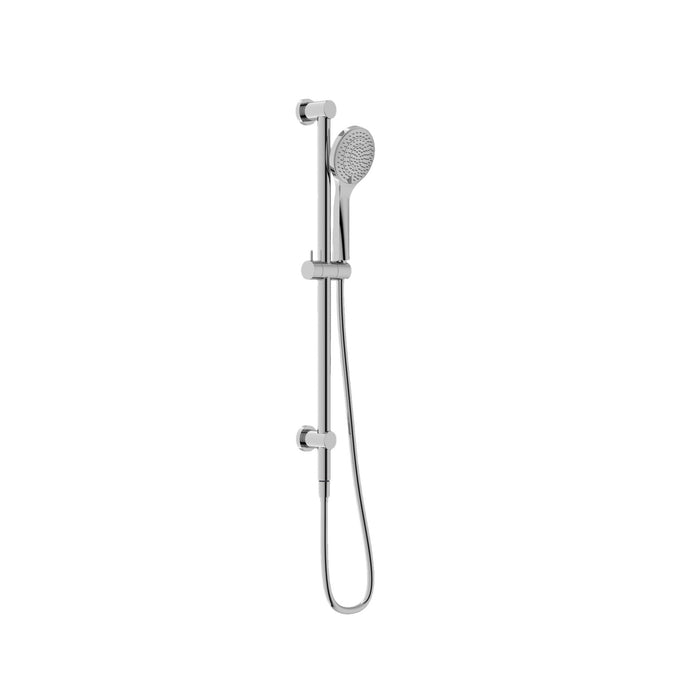 Nero Mecca Shower Rail With Air Shower - Chrome-NR221905aCH-blue-leaf-bathware