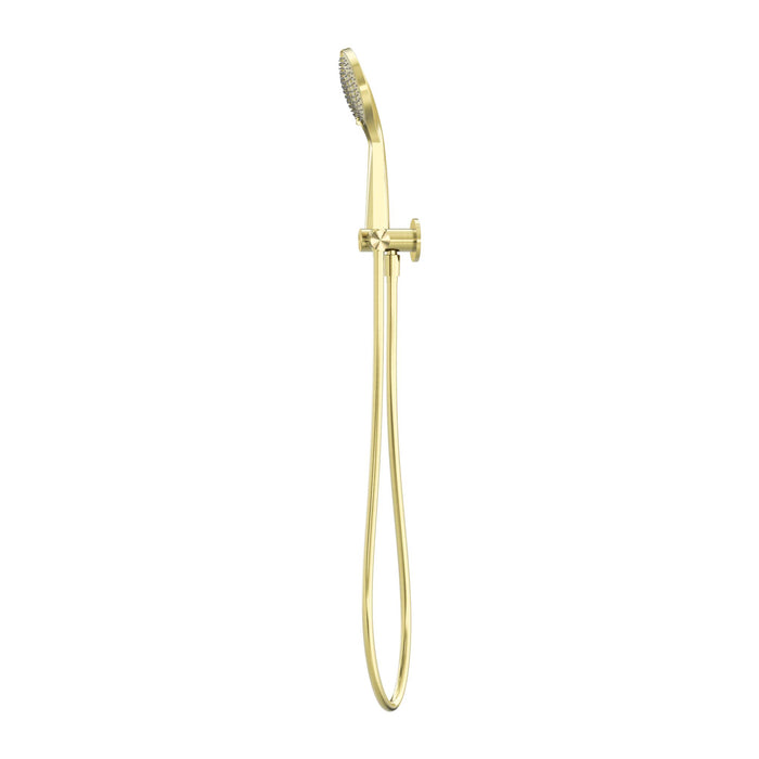 Nero Mecca Shower On Bracket With Air Shower - Brushed Gold-NR221905BG-blue-leaf-bathware