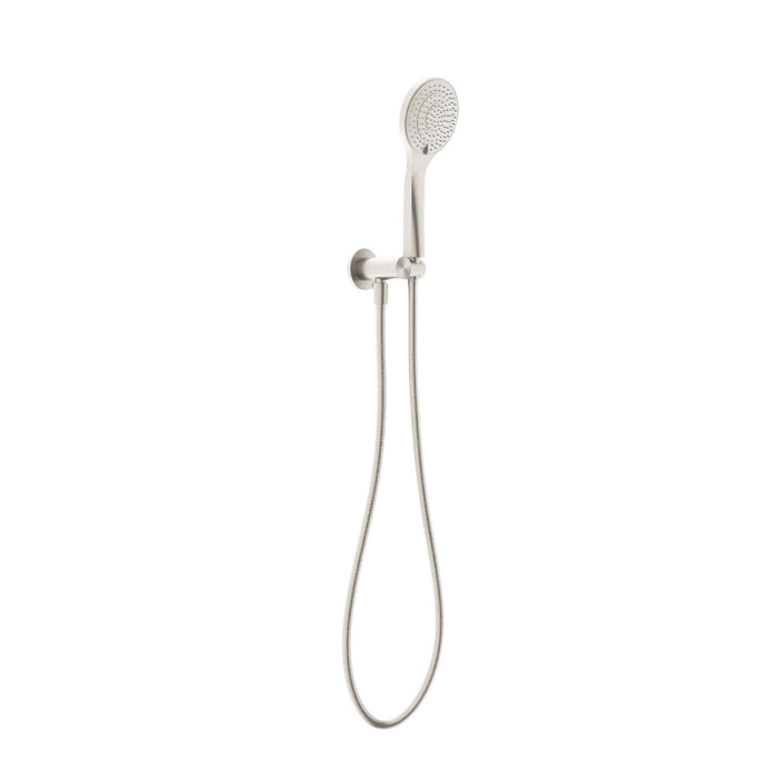 Nero Mecca Shower On Bracket With Air Shower - Brushed Nickel-NR221905BN-blue-leaf-bathware