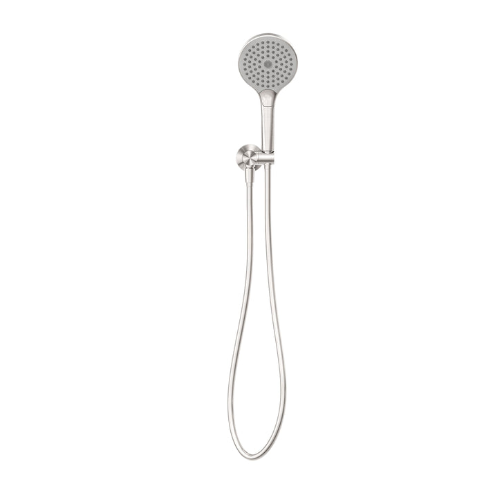 Nero Mecca Shower On Bracket With Air Shower II - Brushed Nickel-NR221905FBN-blue-leaf-bathware