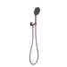 Nero Mecca Shower On Bracket With Air Shower II - Brushed Bronze-NR221905FBZ-blue-leaf-bathware