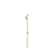 Nero Mecca Shower Rail With Air Shower II - Brushed Gold-NR221905GBG-blue-leaf-bathware