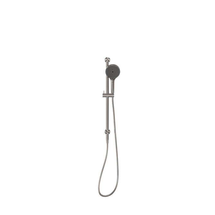 Nero Mecca Shower Rail With Air Shower II - Brushed Nickel-NR221905GBN-blue-leaf-bathware