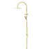 Nero Mecca Twin Shower With Air Shower II - Brushed Gold-NR221905HBG-blue-leaf-bathware