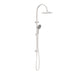 Nero Mecca Twin Shower With Air Shower II - Brushed Nickel-NR221905HBN-blue-leaf-bathware