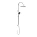 Nero Mecca Twin Shower With Air Shower II - Chrome-NR221905HCH-blue-leaf-bathware