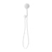 Nero Mecca Shower On Bracket With Air Shower - Matte White-NR221905MW-blue-leaf-bathware