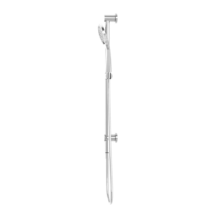 Nero Mecca Shower Rail With Air Shower - Chrome-NR221905aCH-blue-leaf-bathware