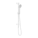 Nero Mecca Shower Rail With Air Shower - Matte White-NR221905aMW-blue-leaf-bathware