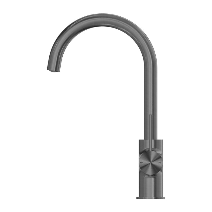 Nero Mecca Kitchen Mixer - Gun Metal-NR221907GM-blue-leaf-bathware