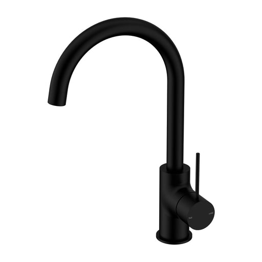 Nero Mecca Kitchen Mixer - Matte Black-NR221907MB-blue-leaf-bathware