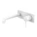 Nero Mecca Wall Basin/Bath Mixer - Matte White-blue-leaf-bathware