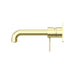 Nero Mecca Wall Basin/Bath Mixer - Brushed Gold-blue-leaf-bathware