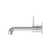 Nero Mecca Wall Basin/Bath Mixer Handle Up - Chrome-blue-leaf-bathware