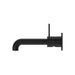 Nero Mecca Wall Basin/Bath Mixer Handle Up - Matte Black-blue-leaf-bathware